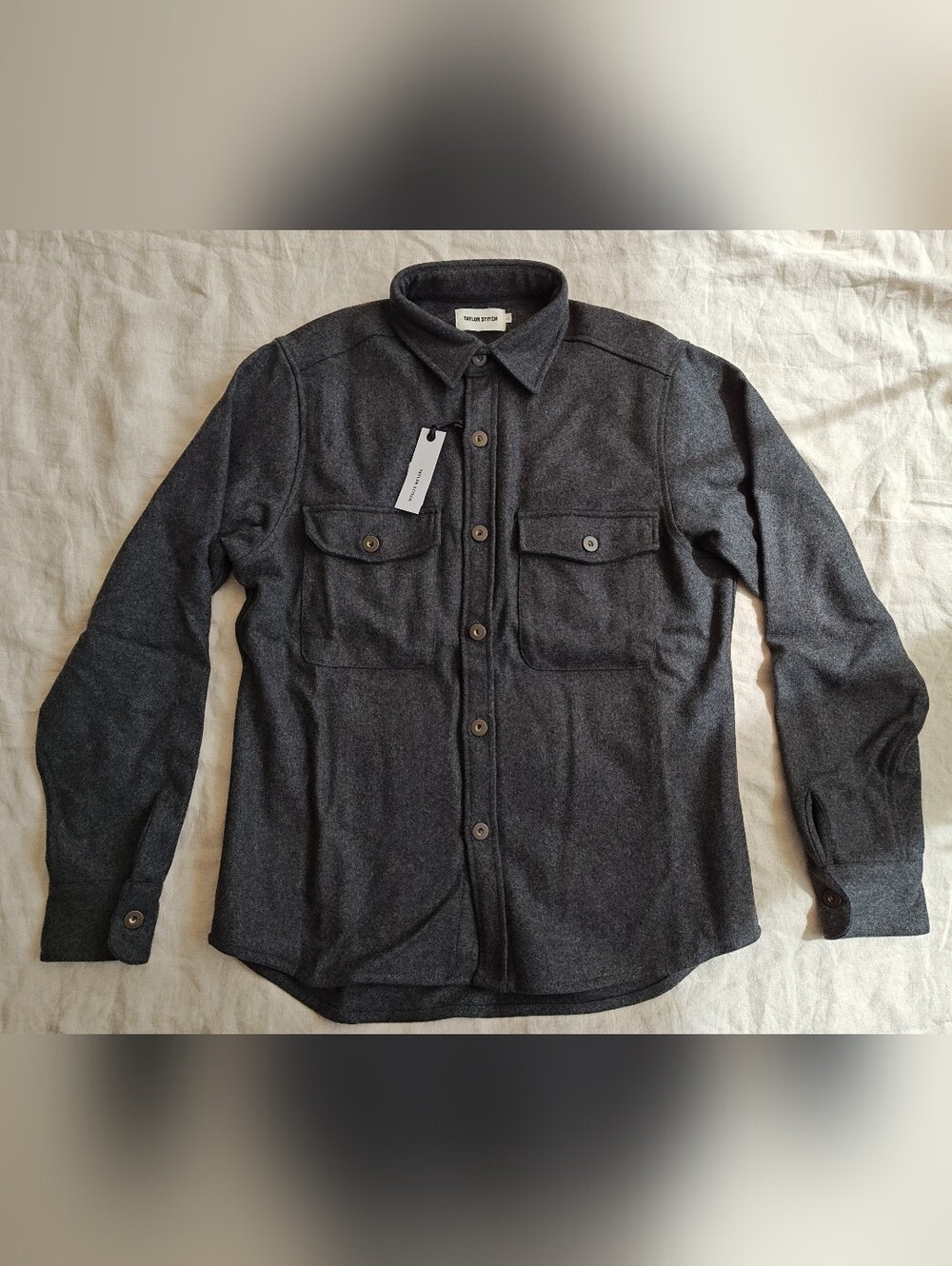 Taylor Stitch The Explorer Shirt In Grey